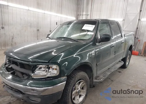 2002 Ford F-150 Lariat/Xlt z USA, uszkodzony, nr VIN 1FTRW08L62KD72082